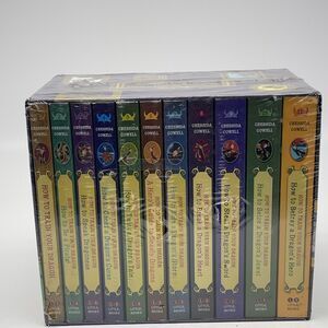 HOW TO TRAIN YOUR DRAGON 1-11 Boxed Paperback Gift Set Books Cressida Cowell New